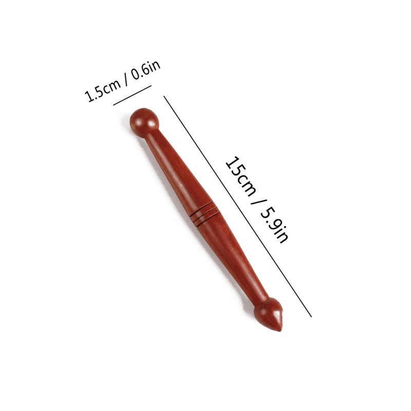 إسكدنيا Vietnamese Rosewood Massage ToolRose pear pen tip stick Rose pear pen tip stick