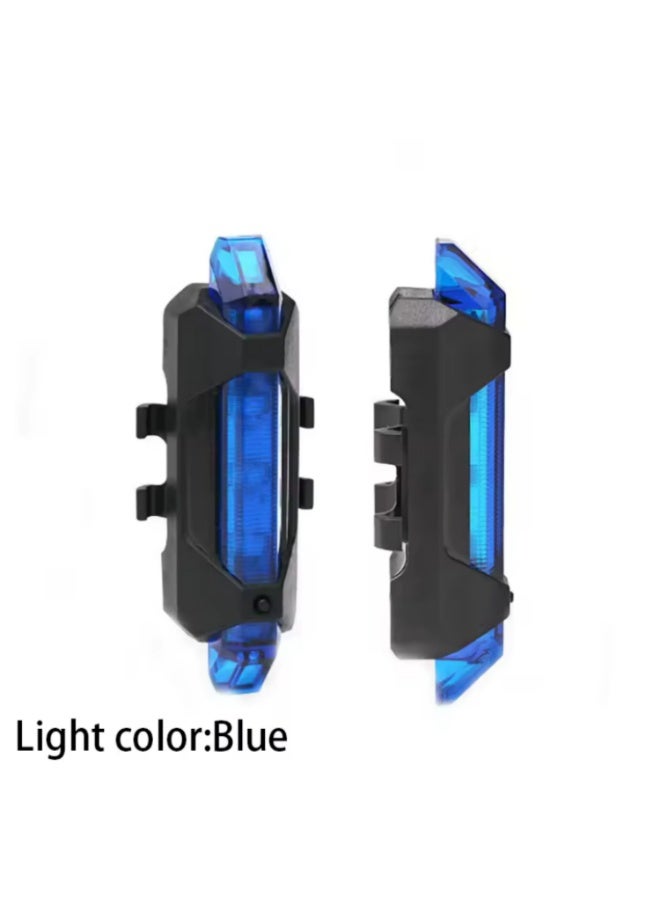 1pcs Bicycle Taillight USB Rechargeable MTB Road Mountain Bike Safety Warning Tail Light LED Bike Flashing Rear Lamp for Night Riding - Image 2