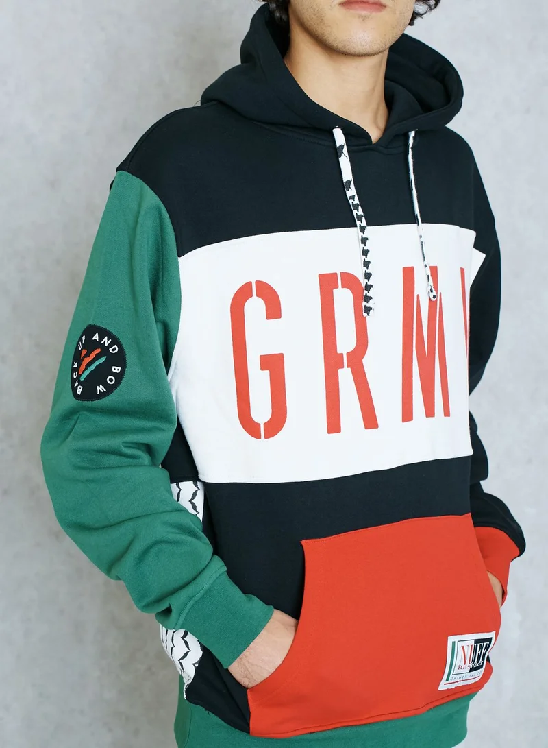 Grimey Nuff Respect Keffiyeh Hoodie