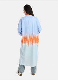 Carina Color Block Midi Kimono  - Image 2