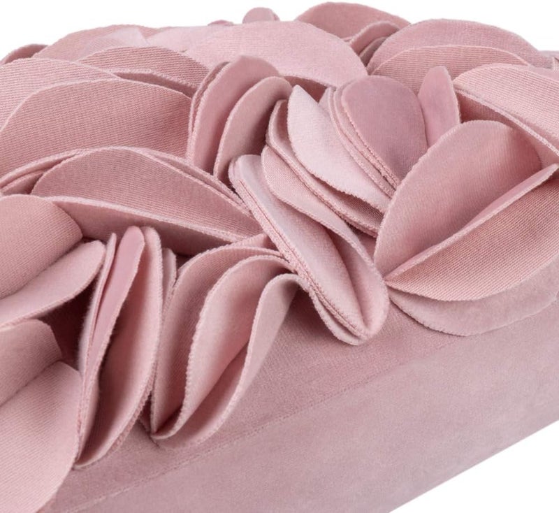 KINGROSE 3D Flower Throw Pillow Cover Home Decorative Pillow Case Sham Soft Lumbar Cushion Cover for Couch Bed Living Room Chair 12 x 20 Inches Rose Gold - Image 3