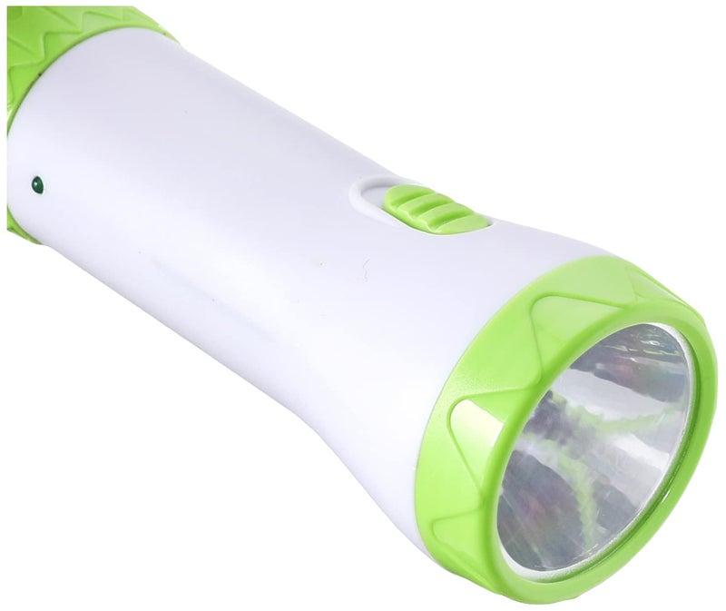 Rechargeable with 1+1 lights mosquito swatter - Green