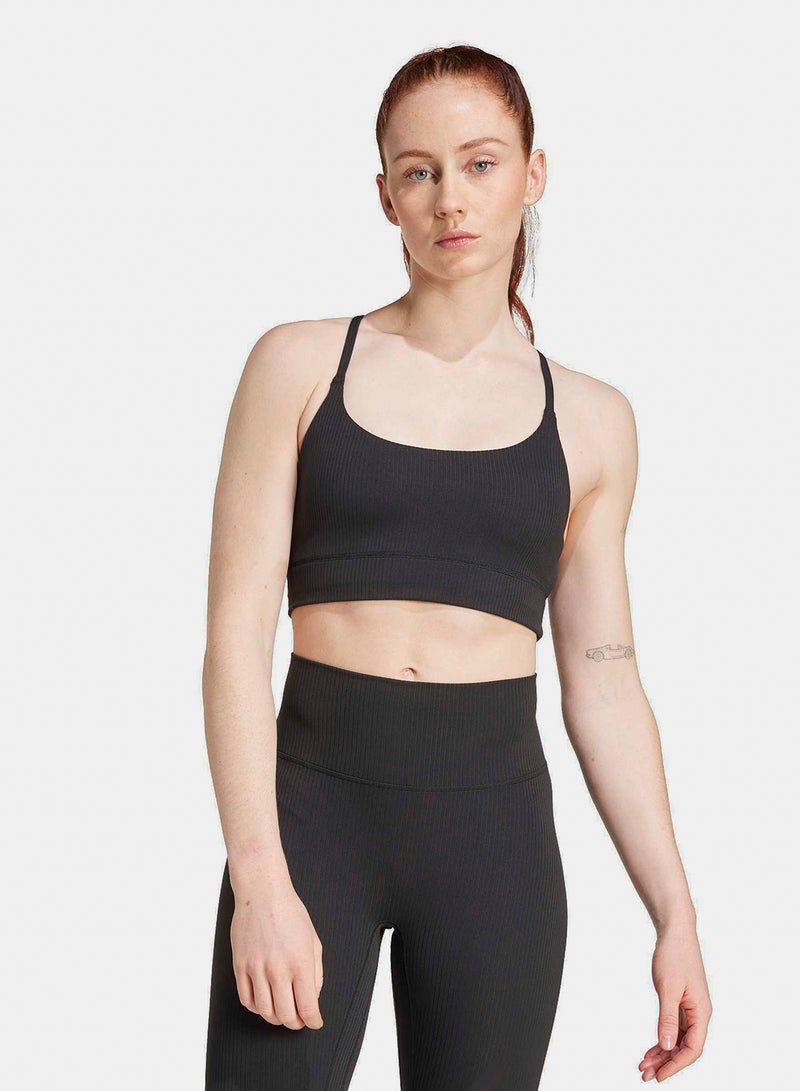 Adidas All Me Rib Light Support Bra - Image 1