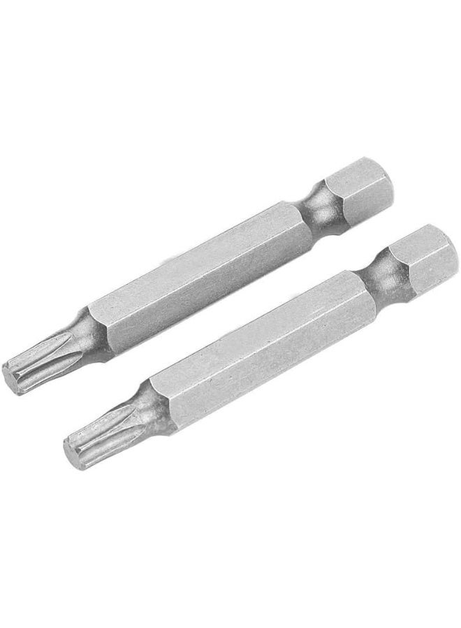 TOLSEN Set of 2 Bits Long Torx T15 x 50 mm