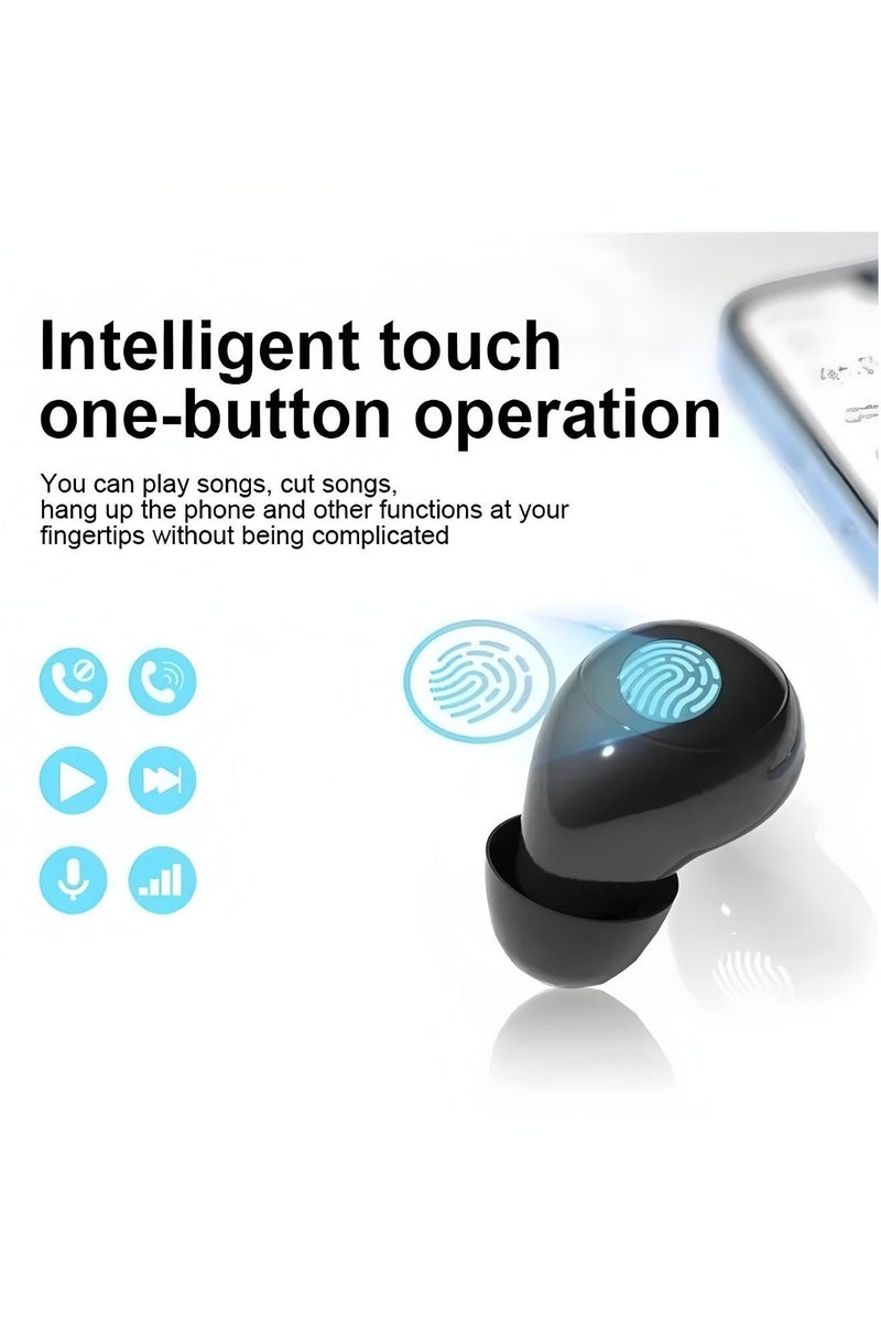 أبلينم سماعات أذن لاسلكية بتقنية بلوتوث 5.3 SK18 غير مرئية للنوم TWS سماعات أذن رياضية مضادة للماء ومضادة للضوضاء وسماعات أذن - Image 3