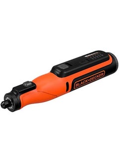 BLACK+DECKER Cordless Multifunctional Rotary Tool With 37 Accessories 7.2V 1.5 Ah Orange Black Bcrt8I Xj  - Image 2