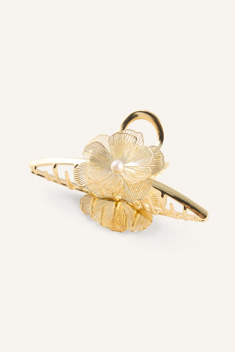 DeFacto Gold Woman Woman Floral Hair Clips Casual - Image 2