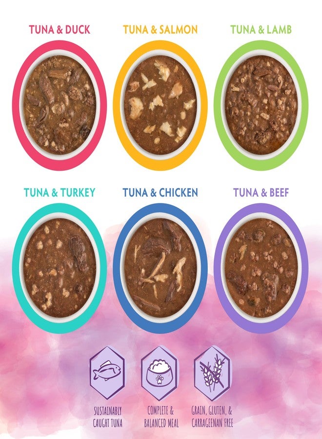 Soulistic Moist and Tender, Mindful Melodies Variety Pack, 3oz Pouch, Pack of 8 - Image 3