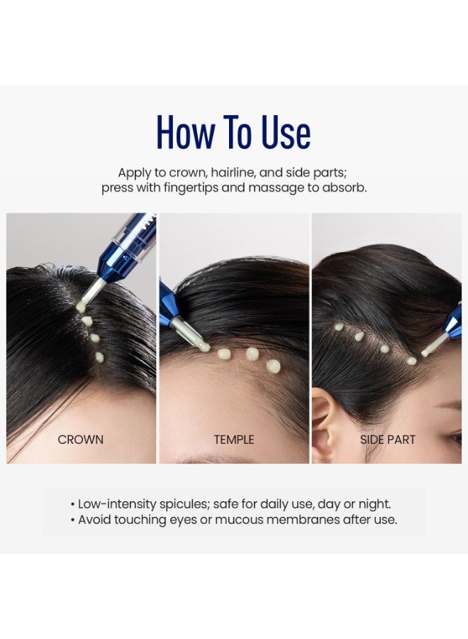 فايف لاب سيروم فروة الرأس بالإبر الدقيقة - منتجات كي بيوتي لنمو الشعر وعلاج فروة الرأس مع سبيوكسيل™ 400 | يملأ خطوط الشعر، يقوي الجذور، يقلل من تساقط الشعر - تركيبة تحتوي على 220,000 إبرة دقيقة - Image 2