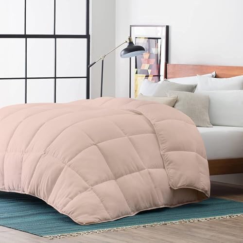 Razzai Restful Sleep Microfiber Summer Season Ac Comforter 120GSM (90" x 100" Inches/228cm x 254cm) - Double Bed Comforter|Peach - Image 2