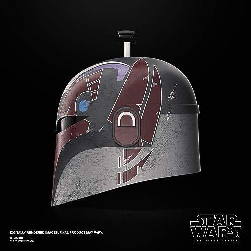 STAR WARS The Black Series Sabine Wren Premium Electronic Helmet with Advanced LED Effects, Ages 14 and Up - Image 3