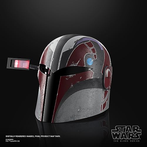 STAR WARS The Black Series Sabine Wren Premium Electronic Helmet with Advanced LED Effects, Ages 14 and Up - Image 4