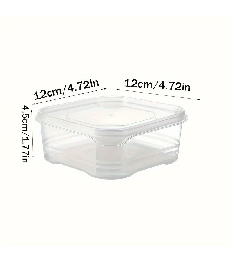 1 Refrigerator Meat Freezer Fruit And Vegetable Container Ginger Garlic Leek Food Storage Hermetically Sealed Stackable Fresh Keeping Kitchen Utensil 11 83 Oz 1 Piece - Image 4