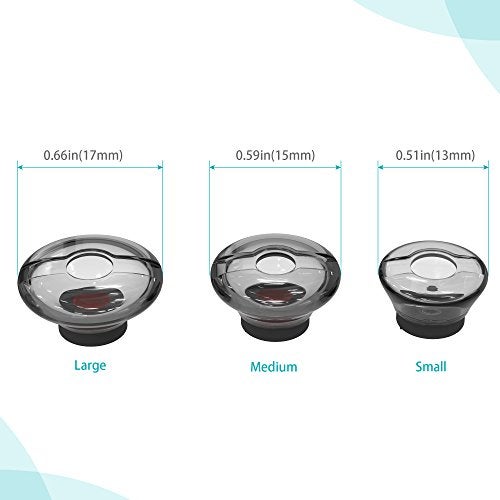 Wiki VALLEY 3X Voyager 5200 Ear Tips Replacement,Ultra Comfort Silicone Voyager Legend 30/ Voyager Legend 50 Eartips with in-Ear Foam for Plantronics Ploy Voyager 5200 5220 5210 Series Headset Earphone Buds-S/M/L - Image 4