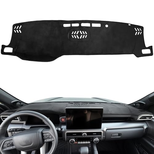 JOYTUTUS Dash Cover Mat Compatible with 2025 2026 4Runner & 2024-2026 Tacoma Dashboard Cover Mat Non-Slip Dash Mat with Openable Speaker Cover - Image 1