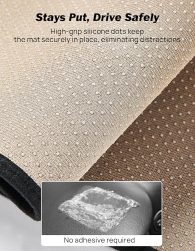 JOYTUTUS Dash Cover Mat Compatible with 2025 2026 4Runner & 2024-2026 Tacoma Dashboard Cover Mat Non-Slip Dash Mat with Openable Speaker Cover - Image 5