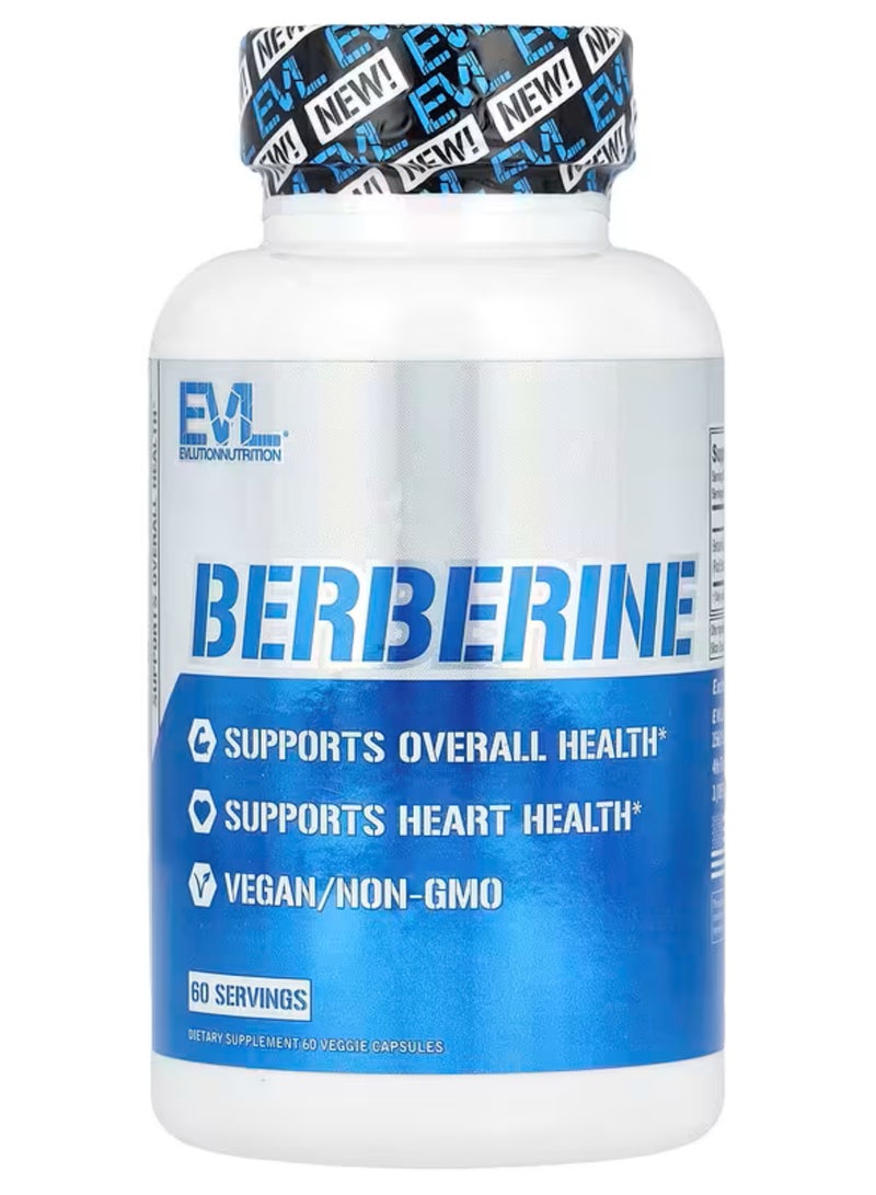Berberine 500 mg 60 Veggie Capsules
