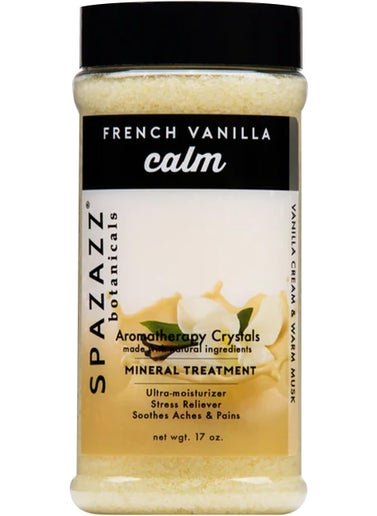 Spazazz Warm French Vanilla Crystals 17 oz