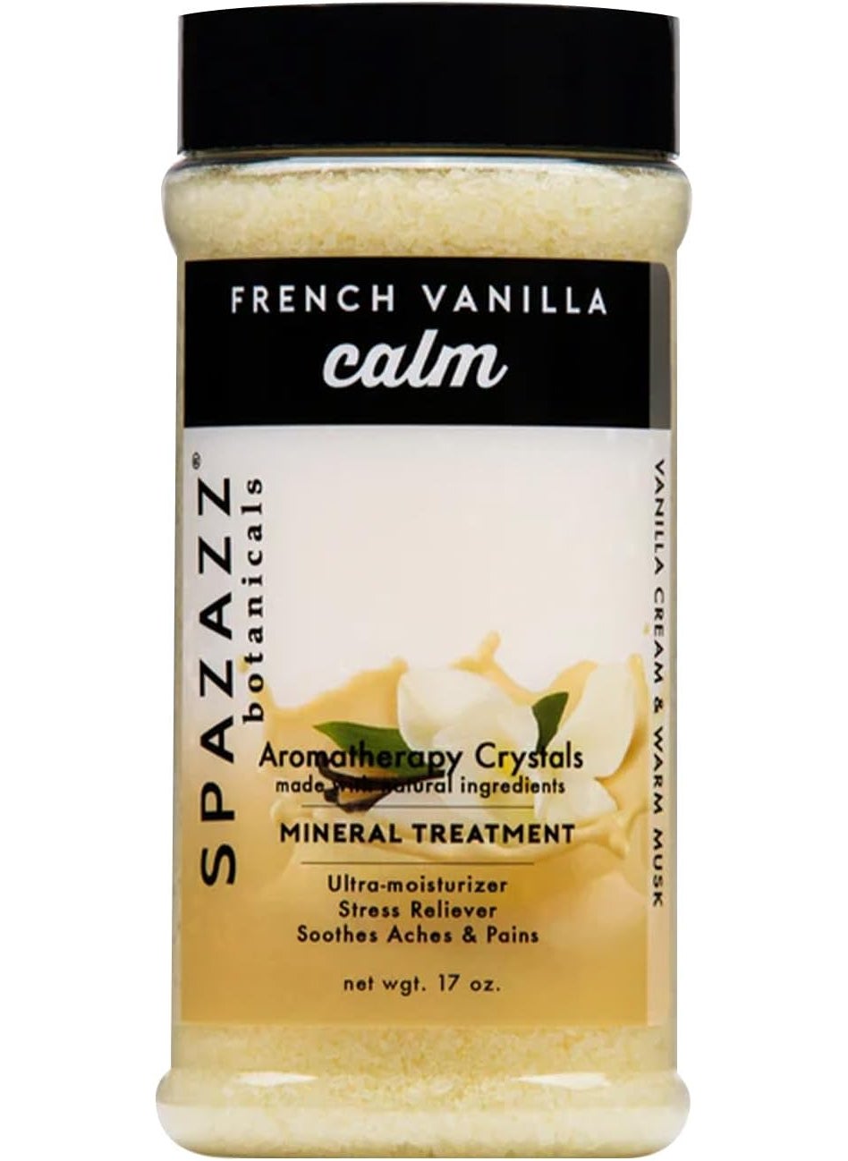spazazz - Spazazz Warm French Vanilla Crystals 17 oz - Image 1