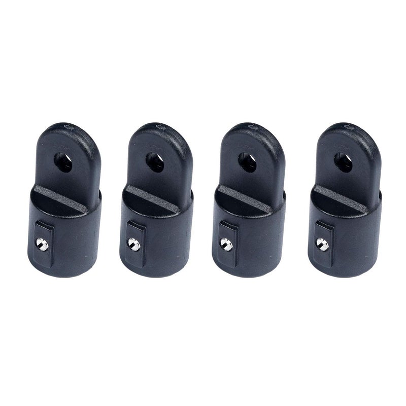 MX Boat Bimini Top Fittings Nylon Eye End Cap,Bimini Top Hardware Cover Cap Eye End Used for Kayak,Canoe,Marine Boat 4 Pack - Image 4