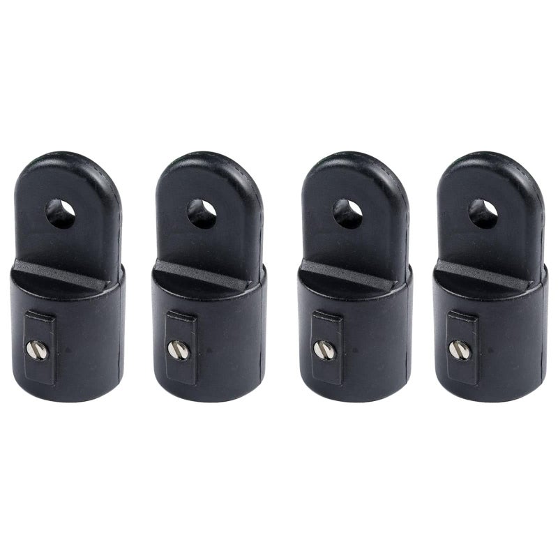 MX Boat Bimini Top Fittings Nylon Eye End Cap,Bimini Top Hardware Cover Cap Eye End Used for Kayak,Canoe,Marine Boat 4 Pack - Image 1