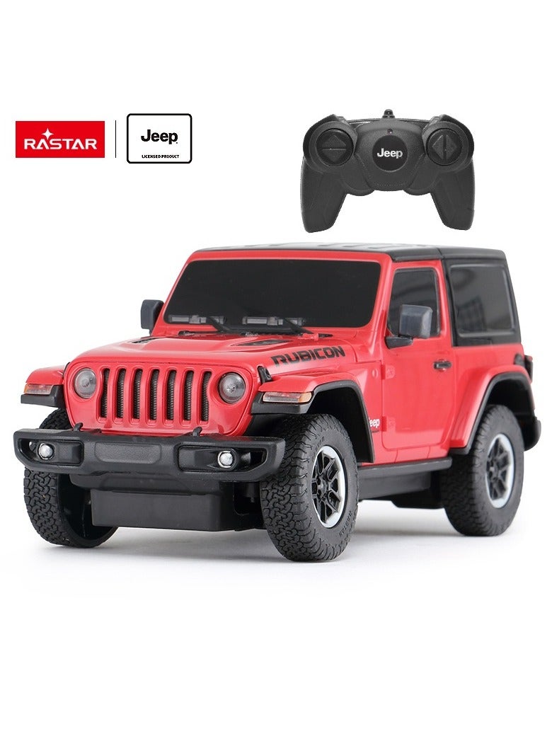 RASTAR Remote Control Car Jeep Wrangler JL 1:24 RC Toy Car - Image 1