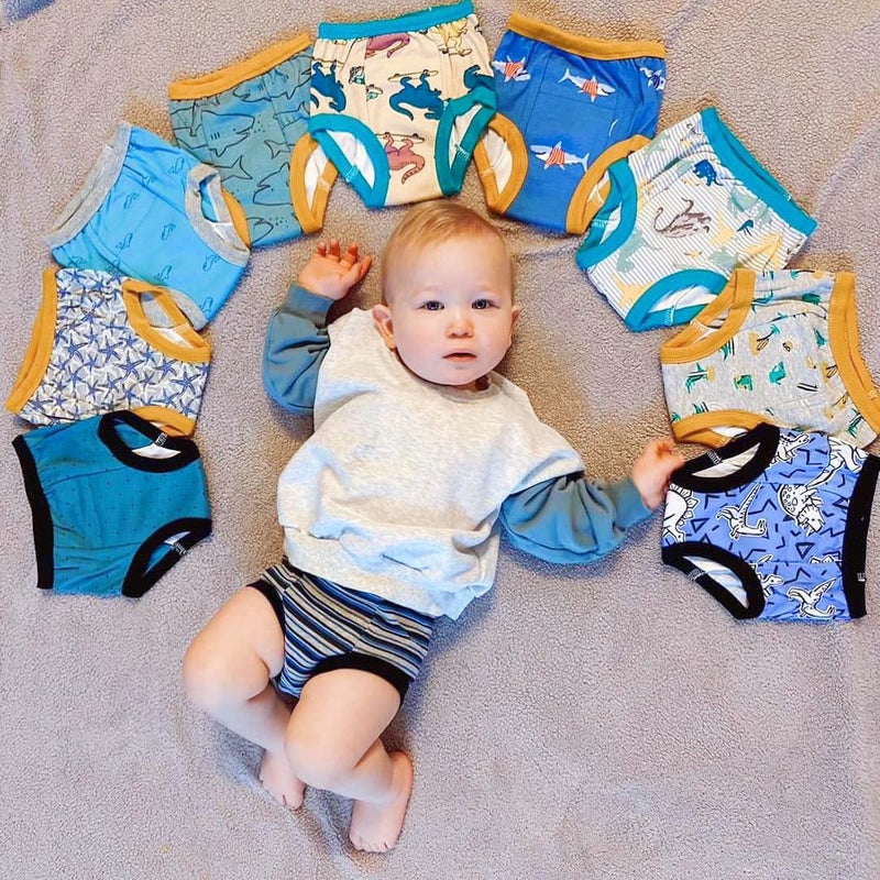 BIG ELEPHANT Baby Boys' 10 Pack Toddler Potty Training Pants 100% Cotton Underpants, 12-24 Months - Image 2