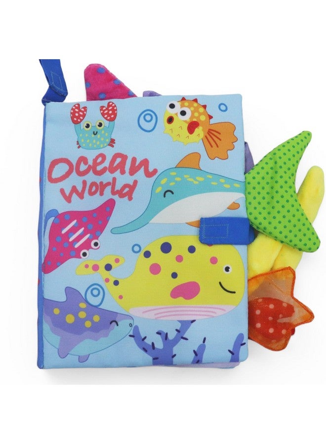 كراديل كروفت كتب ألعاب قماشية من Kradyl Kroft للأطفال والرضع | ألوان وملمس نابض بالحياة | كتب تعليمية وترفيهية للأطفال الصغار (عالم المحيط) - Image 2