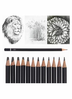 Y&D Professional Drawing Sketching Pencil Set - 12 Pack Art Sketch Pencils, Graphite Pencils(14B 4H), Ideal for Drawing, Pencils and Shading, Back to School Supplies  - Image 3