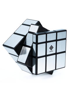 كوبليلو مكعب سحري سريع Drift 3X3 Mirror (فضي) | مكعب Shape Shifter | لغز العصف الذهني السريع للتخلص من التوتر | مثالي للأطفال والكبار | مكعب Bump عالي الأداء  - Image 1