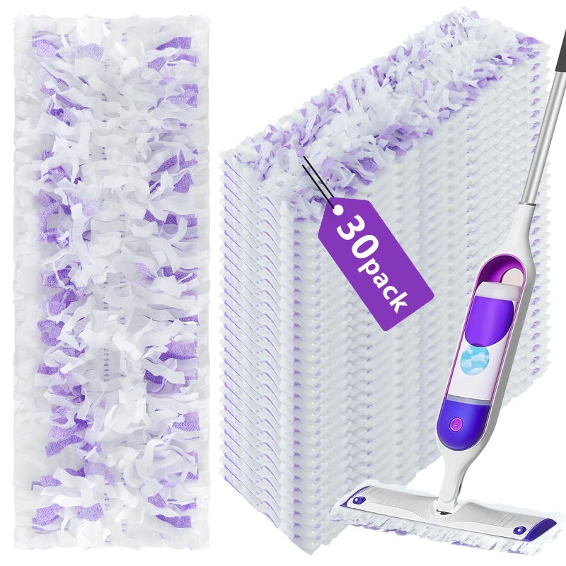 YFUARY 30 Count Disposable for Swiffer Power Mop Refills, Power Mop Pads for Swiffer Power Mop, Compatible with Swiffer Power Mop & for Swiffer Power Mop Solution for Floor Cleaning - Image 1