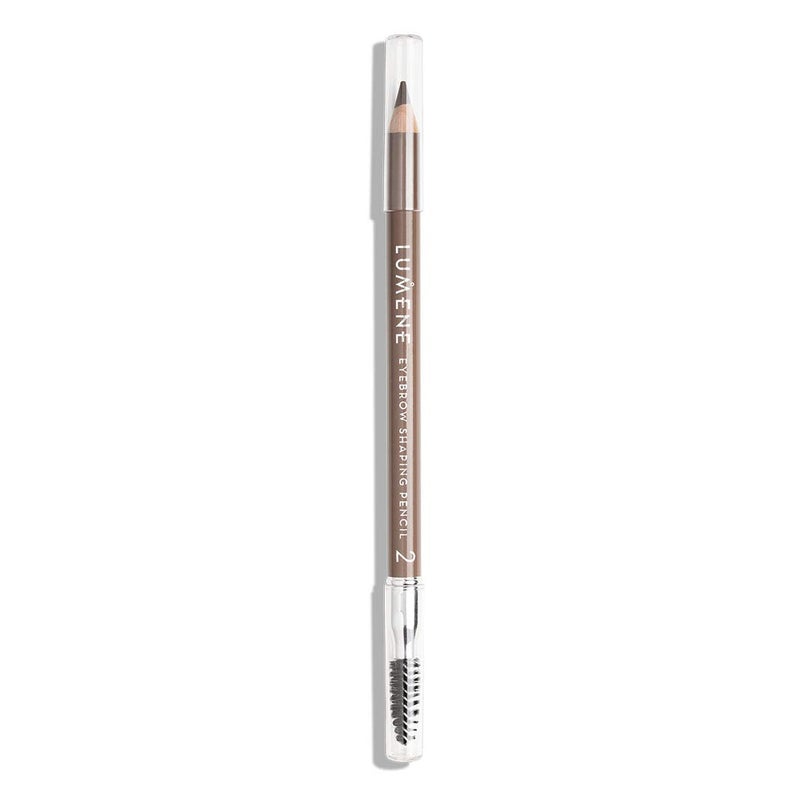 Lumene Eyebrow Shaping Pencil with Brush 108 g  004 OZ 2 Brown