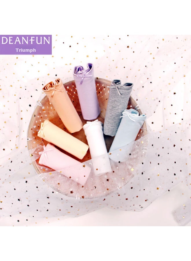 Deanfun Women's Underwear, Elegant Nude Solid Color Comfortable High-elastic Women's Triangle Briefs, 4-pack Gift Box, Size 2, Xxxl - Image 4