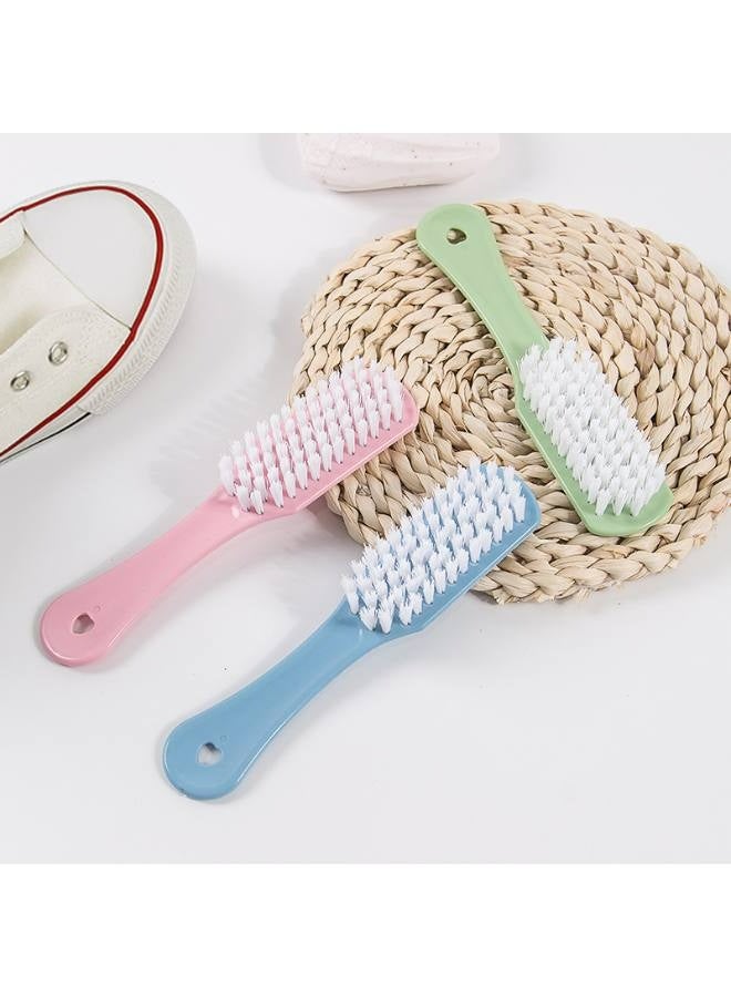 Multi-Purpose Cleaning Brush - Household Cleaning Shoes Sink Wall Decontamination Grease Soft Brush - Gentle scrubbing Of Shoes, Household Surfaces, Walls And Stubborn Stains - 3 Brushes - Image 2