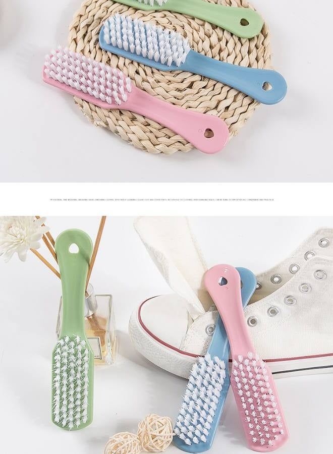 Multi-Purpose Cleaning Brush - Household Cleaning Shoes Sink Wall Decontamination Grease Soft Brush - Gentle scrubbing Of Shoes, Household Surfaces, Walls And Stubborn Stains - 3 Brushes - Image 3
