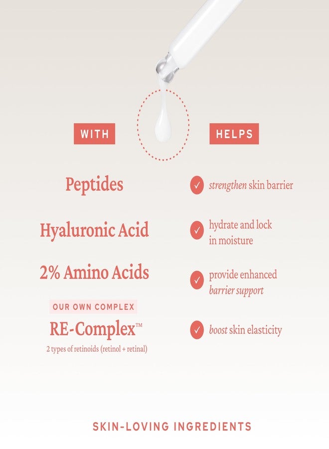 belif سيروم بليف سوبر دروبس ريتينول وبيبتيد بارير | سيروم مضاد للشيخوخة لشد البشرة وزيادة مرونتها وتقليل مظهر المسام وترطيبها بحمض الهيالورونيك - Image 3