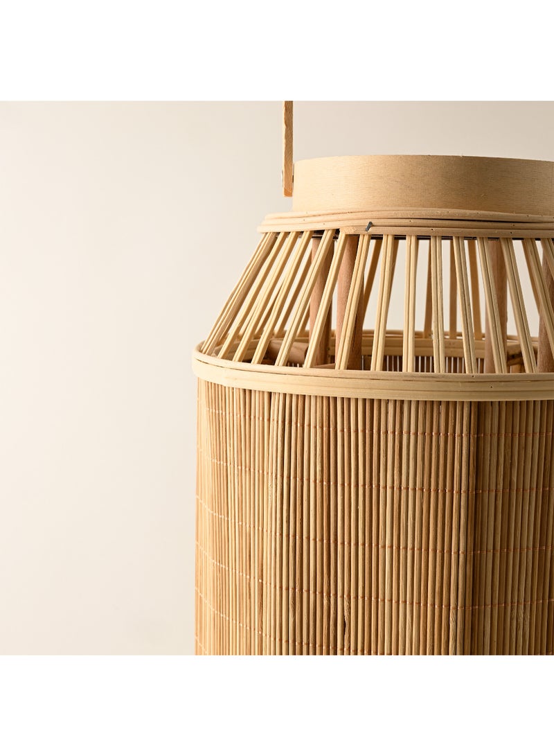 هومز فانوس راتان من هومز43.5*25.5*25.5سم - Image 2