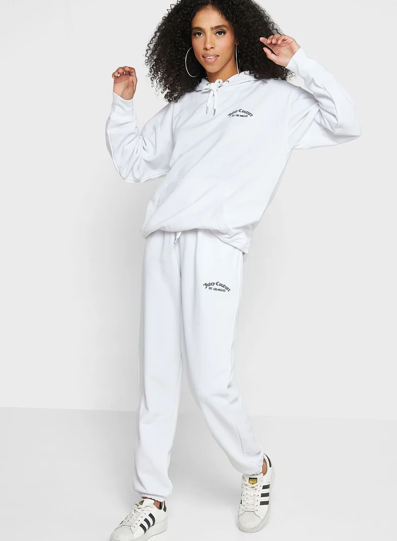 Juicy Couture Logo Pocket Detail Hoodie