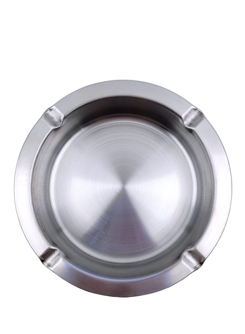ALMUFARREJ Round stainless steel ashtray - Image 2