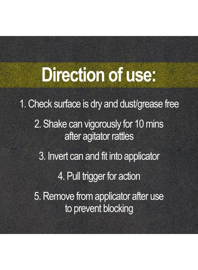 Aerosol Solutions 0901 طلاء رذاذ علامة أبيض 750 مل - Image 5