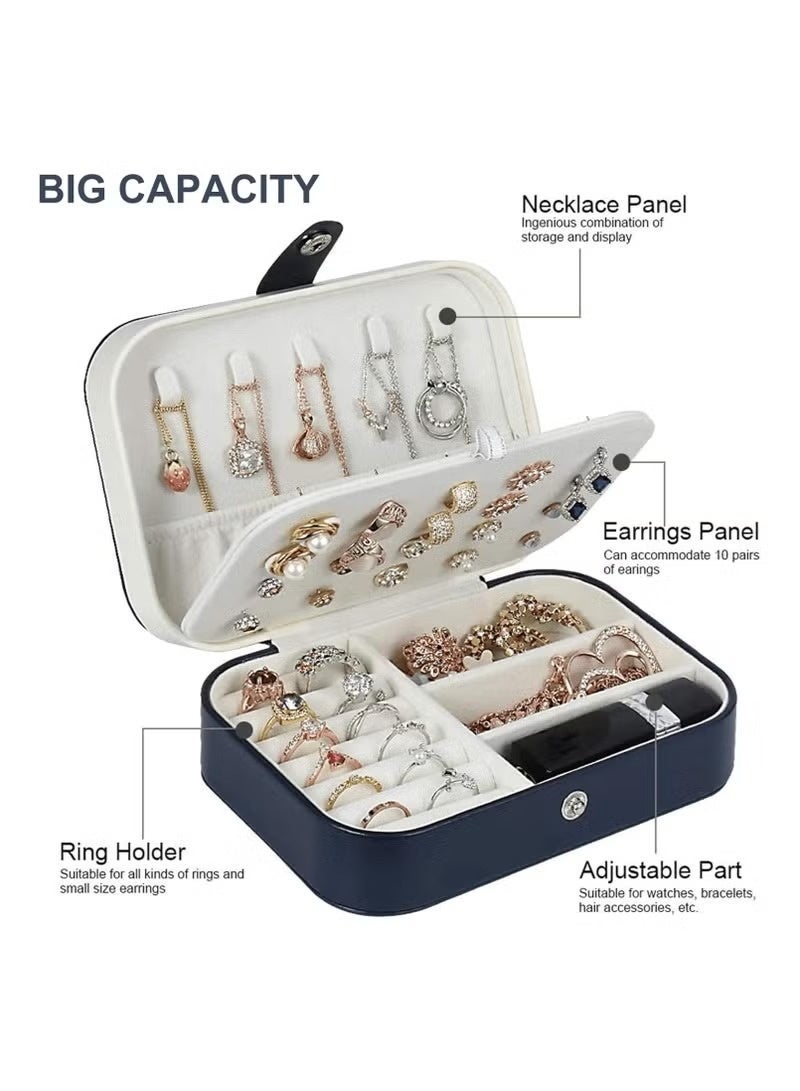 docolor Portable jewelry organizer box, suitable for travel - Image 3