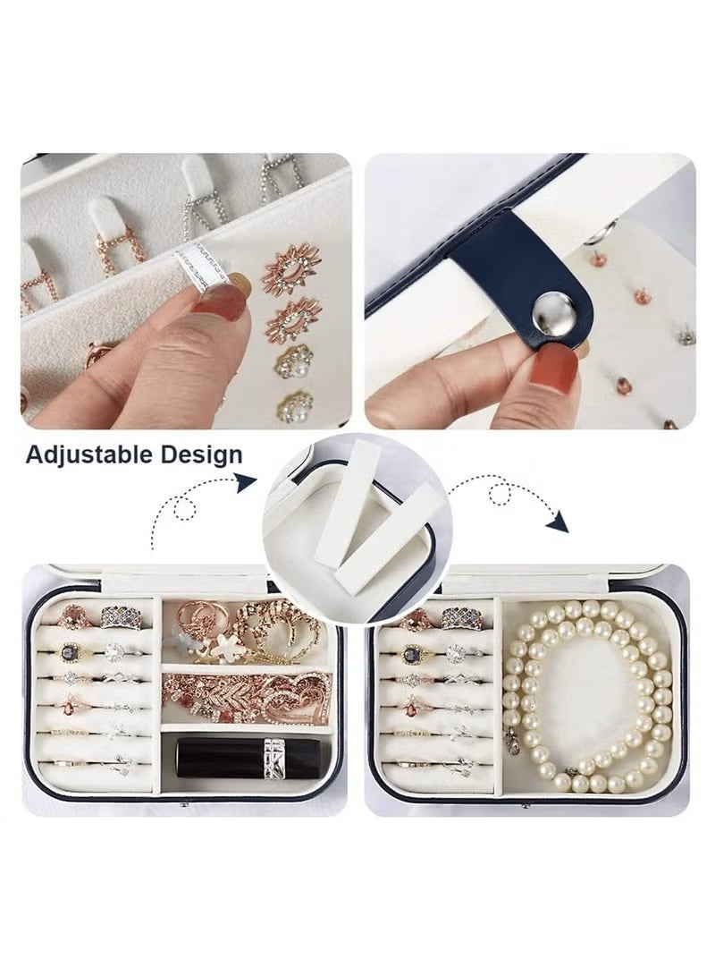 docolor Portable jewelry organizer box, suitable for travel - Image 4