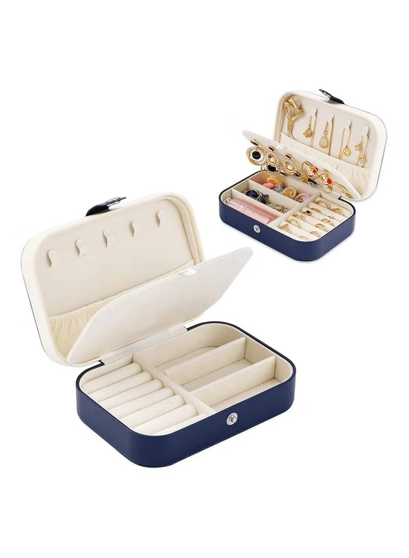 docolor Portable jewelry organizer box, suitable for travel - Image 1