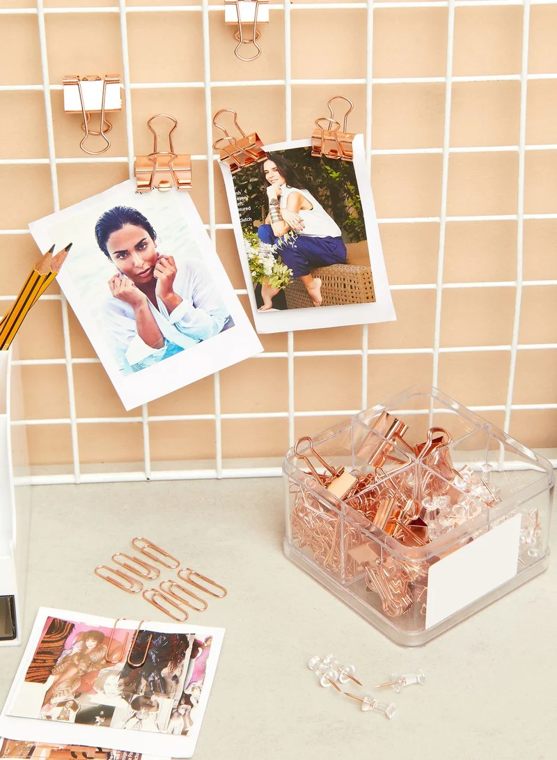 AURORA Rose Gold Stationery Accessory Set