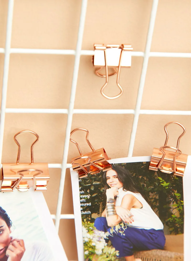 AURORA Rose Gold Stationery Accessory Set
