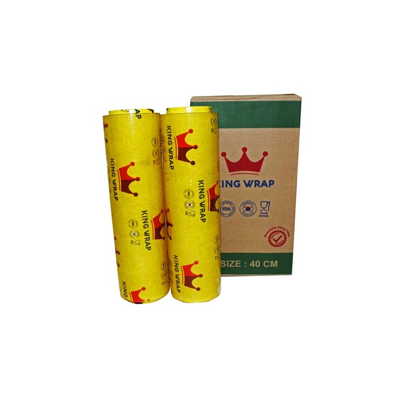 King Wrap Cling Film 40-2 Roll - Image 1