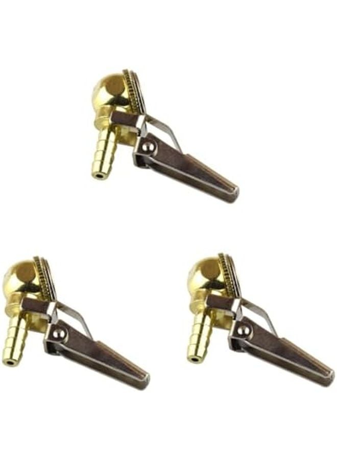 فاليكلود 3 قطع فوهة هواء ذهبية مضخة هوائية محول موصل سريع - Image 2