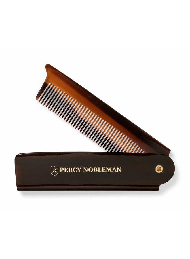 Percy Nobleman Acetate Folding Beard & Hair Comb by Percy Nobleman, Ideal for use on Beards & Hair. - Image 3