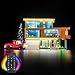 Hilighting Upgraded Led Light Kit Compatible with Lego Twilight The Cullen House Building Set RC Version Compatible with Lego 21354 Model Not Included - Image 2