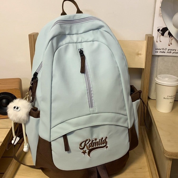 Cute Retro School Backpack for Girls and Boys, Large Capacity - Image 2